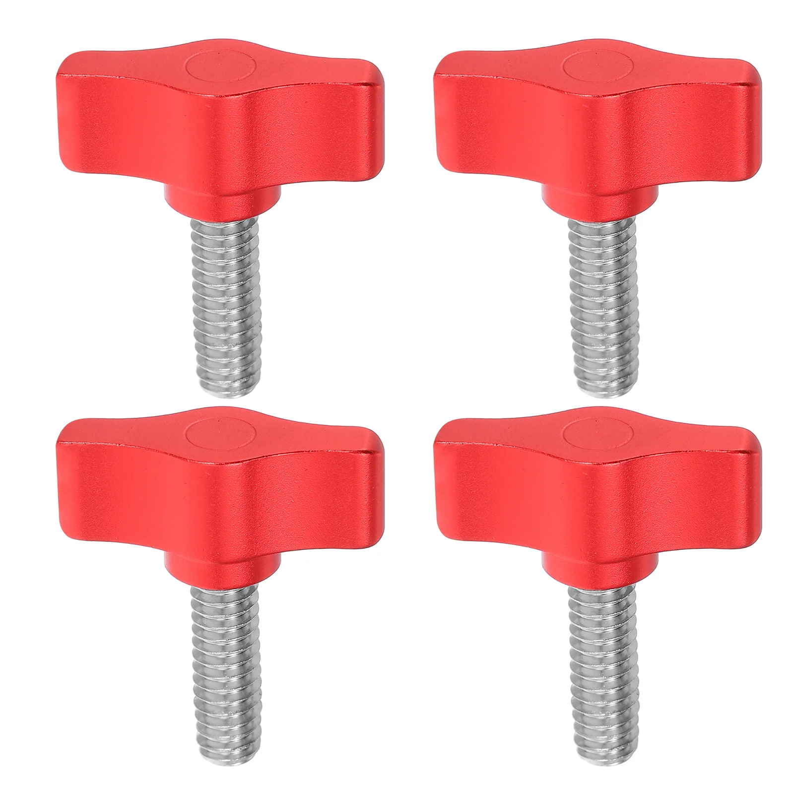 

4Pcs Tightening Cloud Platform Screws Hand Grip Thumb Screws Adjustable Camera Equipment Threaded Clamping Knobs Lightweight