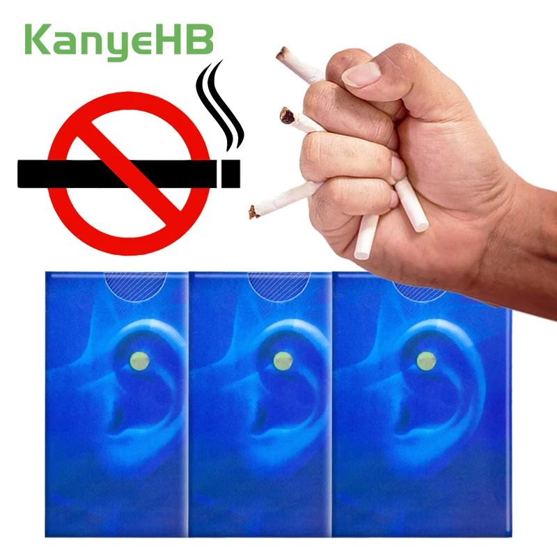 6pcs=3pairs Acupoint Quit Smoking Magnet Smoking Cessation Products Suppress Smoking Desire Acupoint Therapy Stop Smoking A380