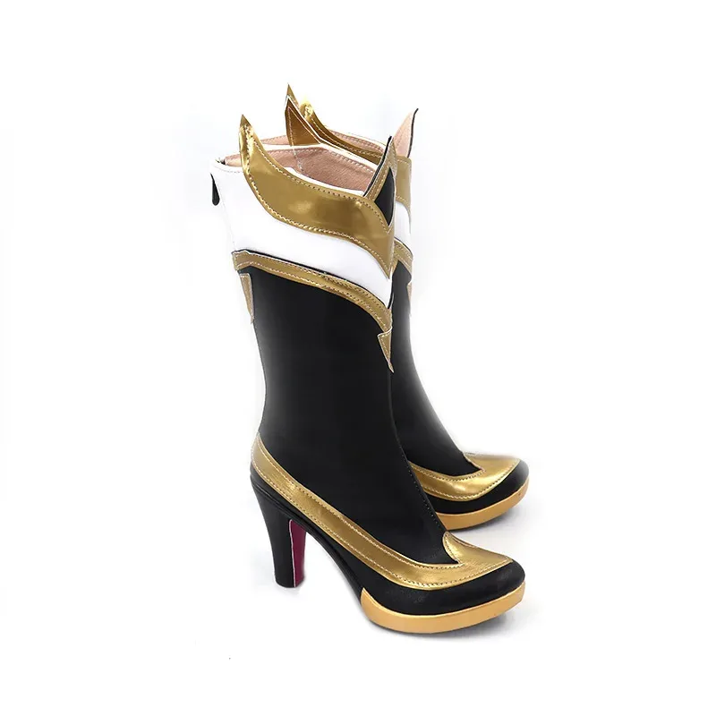 Nuevo juego Anime LOL zapatos Ahri Cosplay botas zapatos accesorios fiesta de Halloween juego de rol