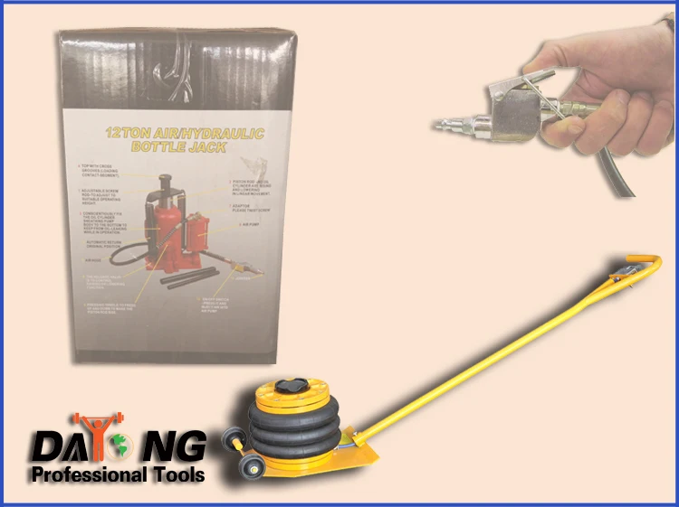 Hot Koop Vrachtwagen Bus Reparatie Lift Vloer Jacks 1.8 Ton Pneumatische Hydraulische Jack