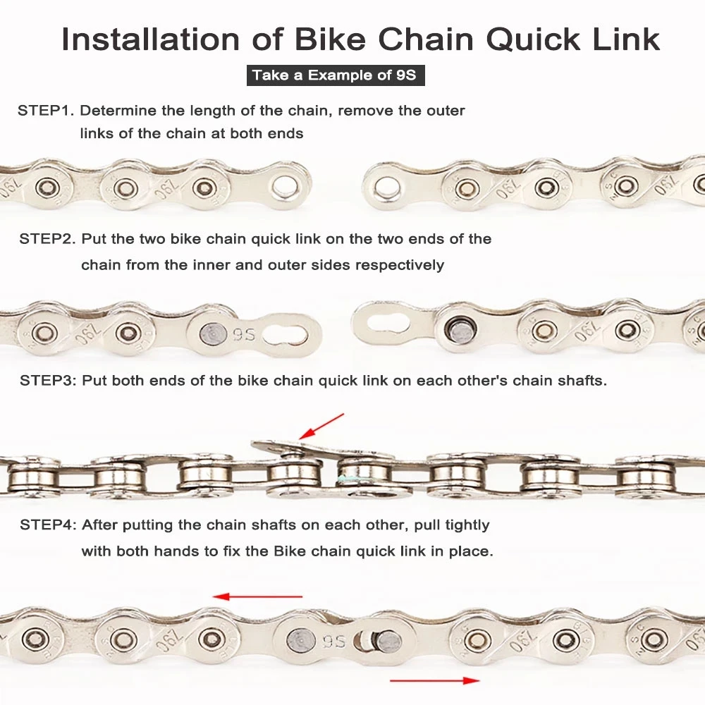 NEWBIE MTB 11 Speed Bicycle Chain 8 9 10 11 12S Mountain Road Bike Chains 10speed With Missing Link Magic Connecter