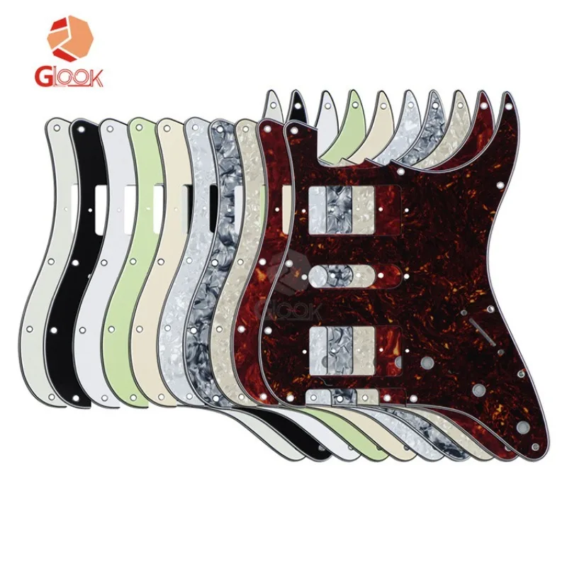 Dual Single and Double Electric Guitar Guard HSH Panel, Memphis ST Pickup Front Cover, Musical Instrument Accessories