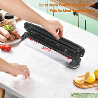 Vacuum Sealer For Food Vacuum Packaging Machine With Bag Automatic Household Food Vacuum Sealing Including EU Plug-B Easy To Use