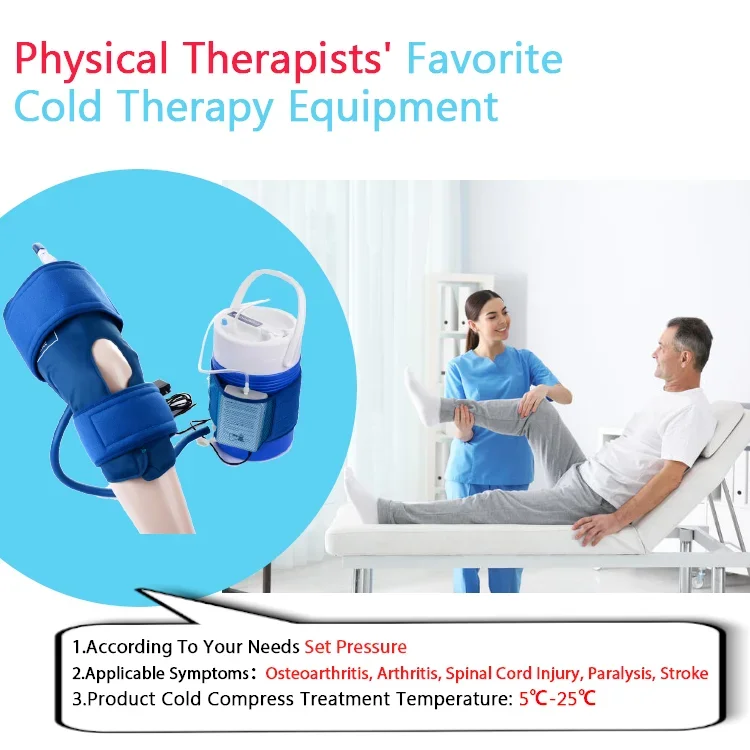 Wholesale Ice Fisioterapia Knee Cold Compression Therapy Machine System Rehabilitation Physiotherapy Equipment