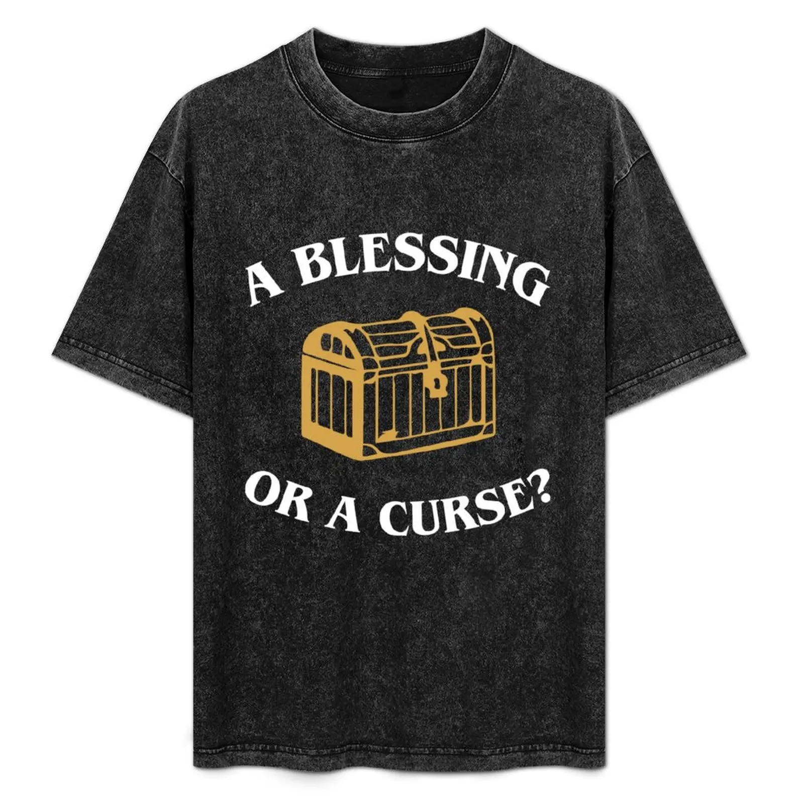 

Mimic Blessing or Curse Tabletop RPG Gaming T-Shirt shirts graphic blanks customs basketball graphic tees men t shirt