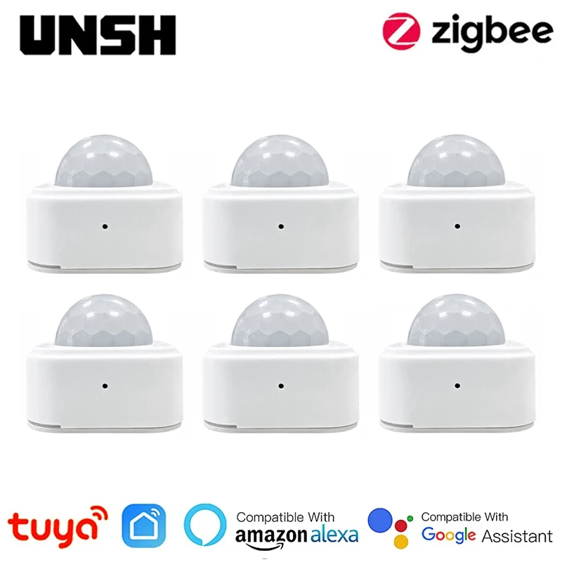 

Tuya Smart Zigbee 3.0 Body PIR Sensor Wireless Smart Motion Transducer Smart Life Home Security Work With Alexa Google Home