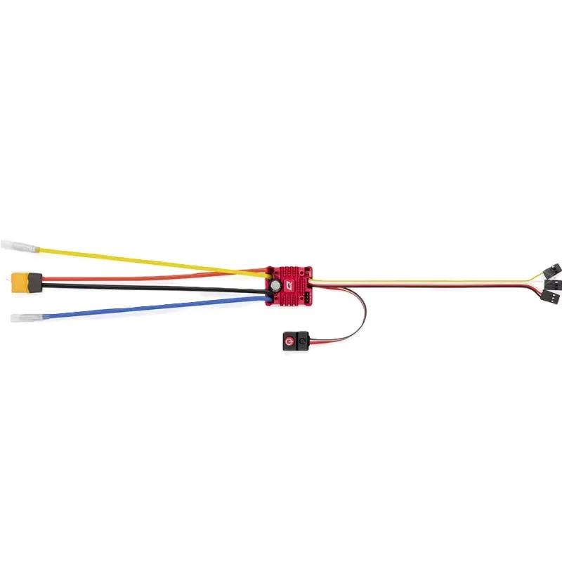 新しい HobbyWing QuicRun ESC 1:10 1/8 アップグレード 1080 G2 クローラーブラシ起毛 WP 80A 電子スピードコントローラー 1/8 1:10 RC カー