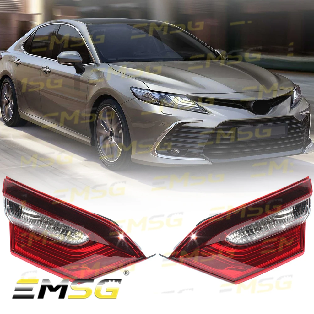 LED Tail Light Assembly For Toyota Camry 2021 2022 2023 Car Accessories Rear Inside Brake Signal Lamp 81580-06880  81590-06880