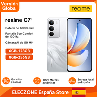 Global Version realme C71 4G Smartphone 6.67inches 120Hz Eye Comfort Display 6000mAh Battery 50MP AI Camera Octa-Core Chipset