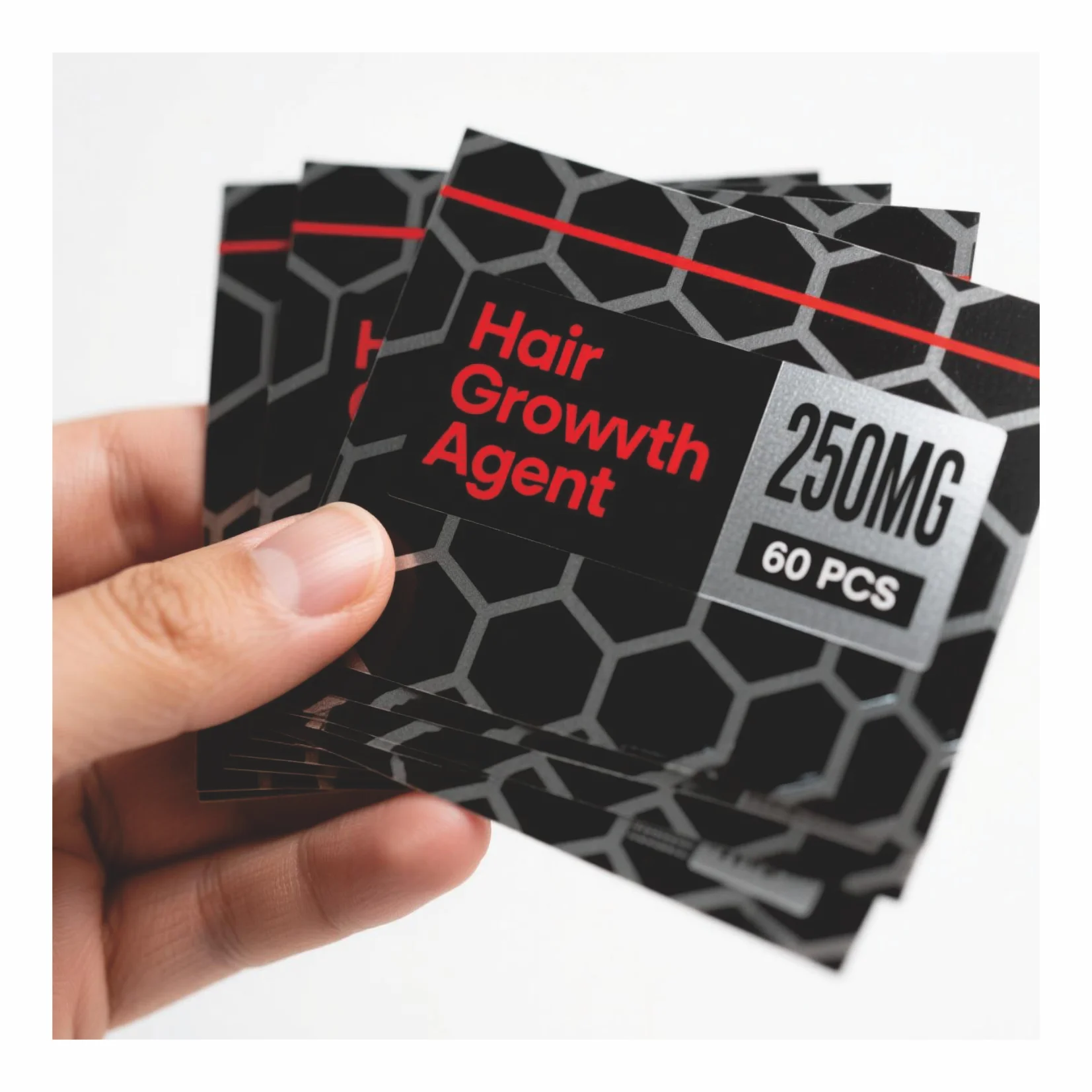

Custom Adhesive Label Printing with Full Color and Foil Sticker