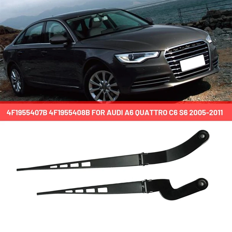 

Автомобильный Щетка стеклоочистителя переднего стекла 4F1955407B 4F1955408B для A6 Quattro C6 S6 2005-2011