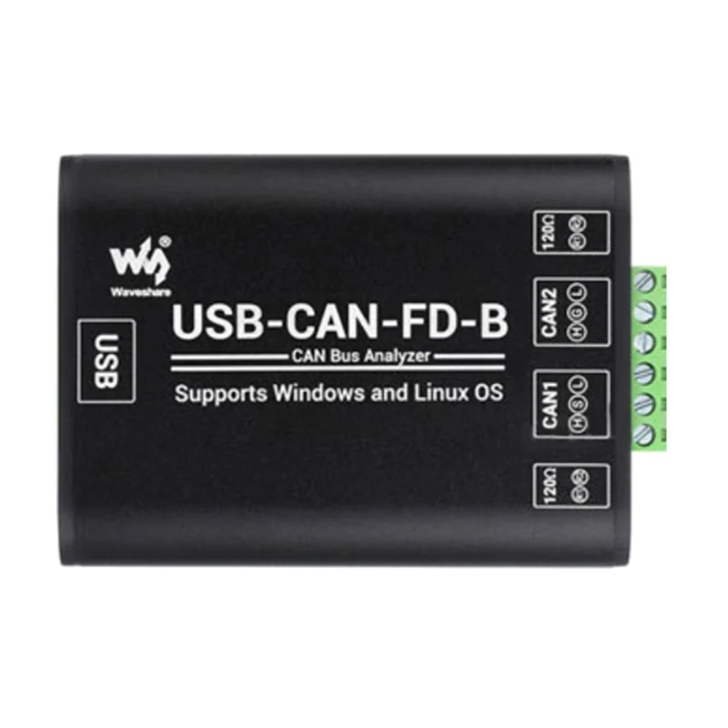 Adaptador USB a CAN FD Waveshare: La Solución Definitiva para Análisis de Redes Industriales en Entornos Reales
