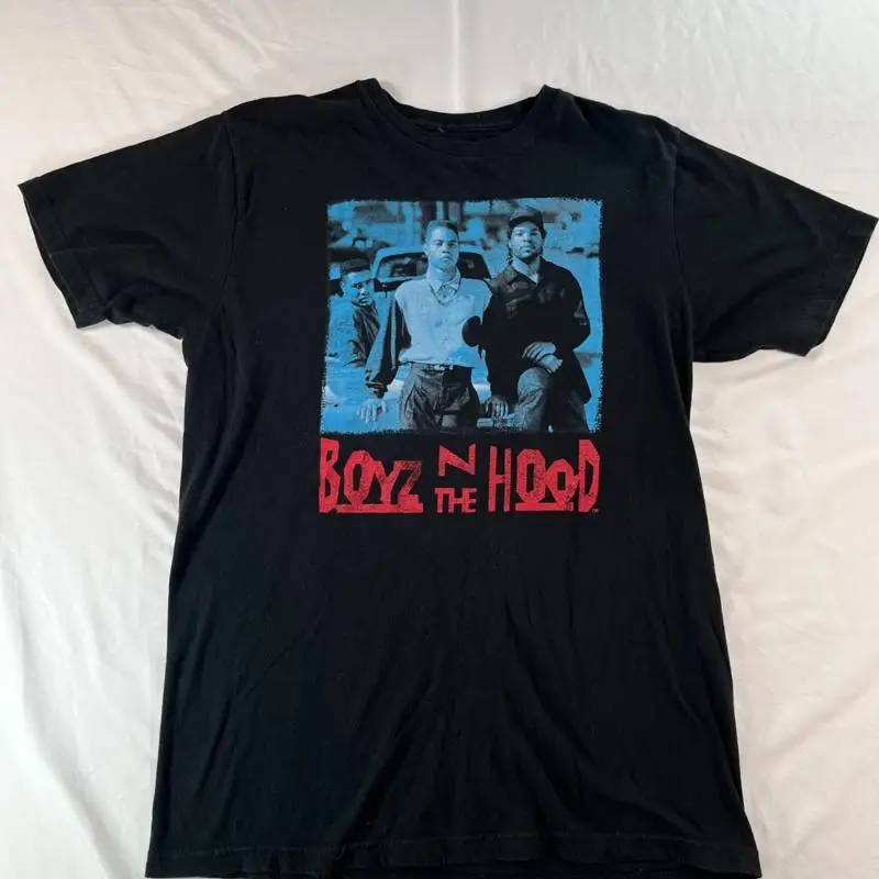 BOYZ N THE HOOD T-Shirt Sz Large Ice Cube Hip Hop Rap NWA LA 90s RETRO
