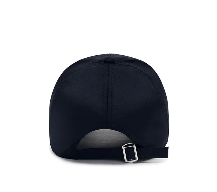 Lässiger Hut Baseball mütze Sport hut einfarbig einfache Baumwolle Sonnenhut lässige Mode Outdoor-Hut für Hip Hop Männer und Frauen – Detail 7