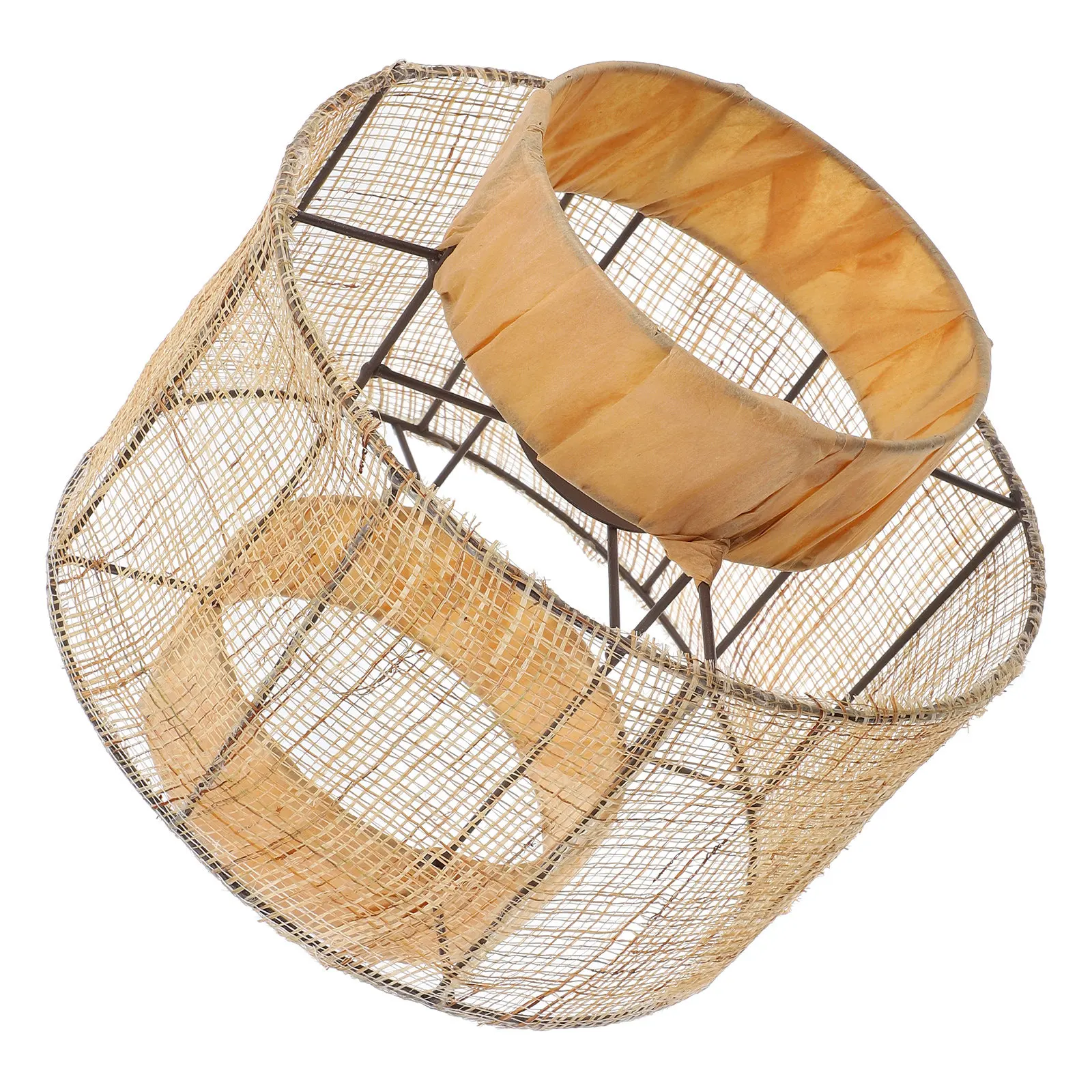 

Woven Lamp Shade Replacement for Desk Light Small Hanging Lamp Shade Modern Boho Rustic Decor Lampshade for Dining Room Living
