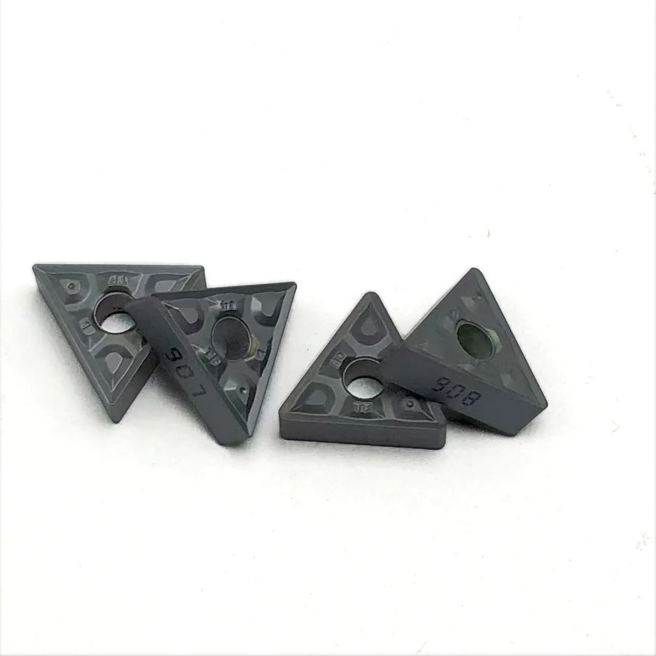 TNMG160404 TF IC907 908 TNMG160408 TF IC907 908 insertado en metal duro, herramientas de torneado para torneado externo insertado