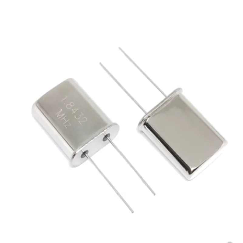 10pcs HC-49U 49U Crystal quartz resonator 1.8432M 2MHZ 2.4576M 4MHZ 6MHZ 7.2M 7.3728M 8MHZ 8.1920M 10M 18.432M 11.0592M 12M 16M