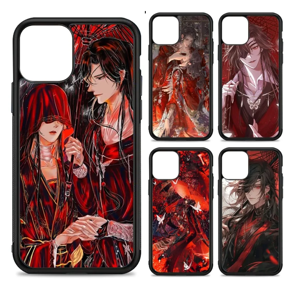 

Heaven Officials Blessing Phone Case Silicone PC+TPU For For IPhone 11 12 13 14 15 16 Plus Pro Max Cover