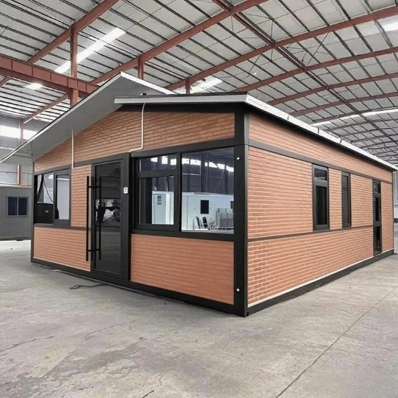 20FT 40FT Prefabricated Container House Farm Warehouse Barn Mobile Home Folding Expandable House Portable Steel Structure House