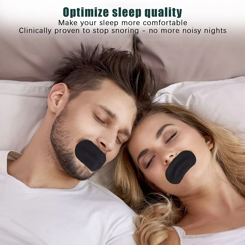 20 قطعة مكافحة الشخير النوم الفم الشريط أفضل التنفس شرائط الأنف الطبية الصف تحسين النوم الشخير الإغاثة #3