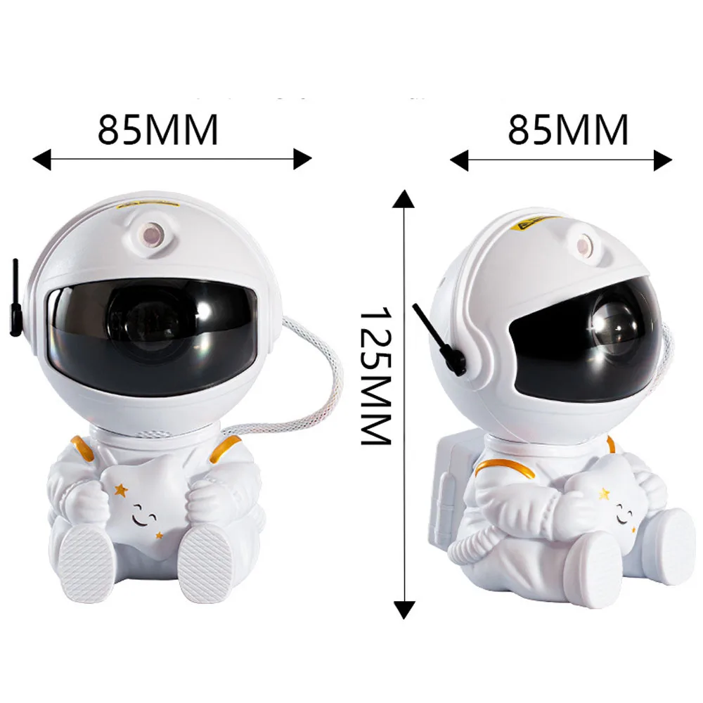 5V USB Astronaut Projector Starry Sky Galaxy Stars Projector LED Night Light Desk Lamps For Indoor Room Decor Table lights