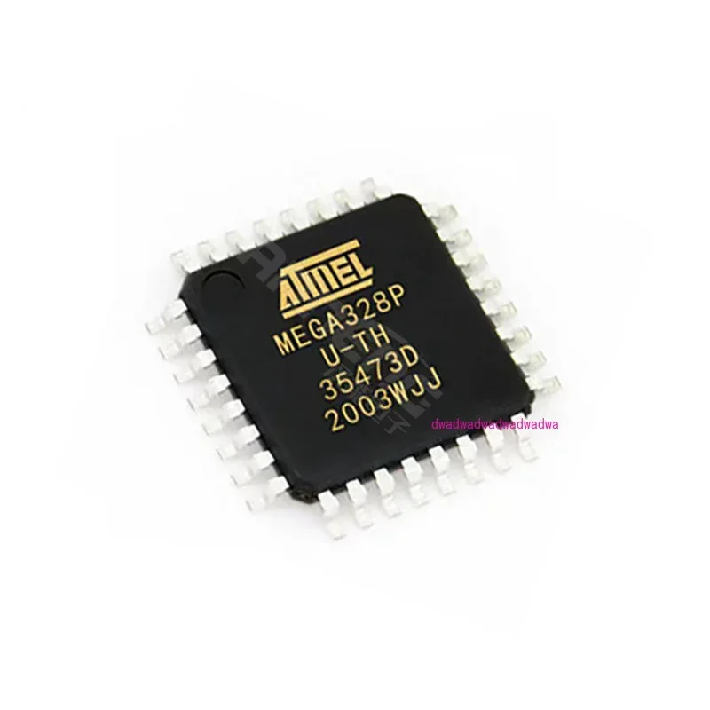 Original Genuine ATMEGA328P-AU QFP-32 20MHz 32KB 8-Bit Microcontroller - MCU