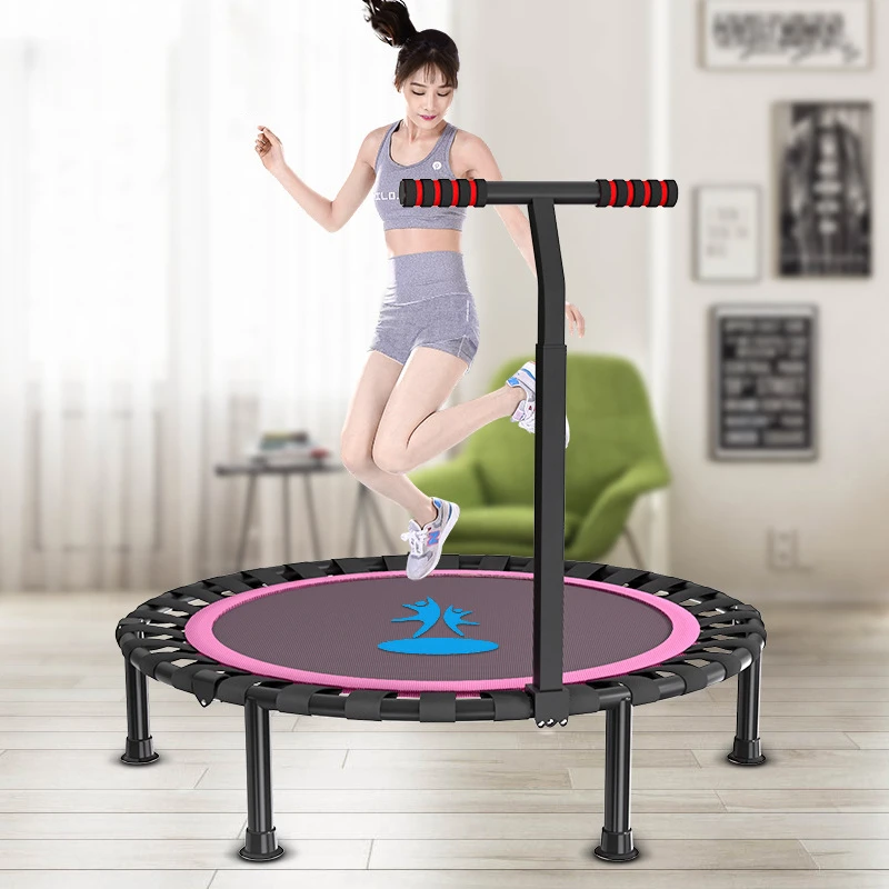 

Trampoline for Home Use, Children's Indoor Jumping Bed, Home Exercise Trampoline, Adult Bouncing Bed, Fitness Trampoline