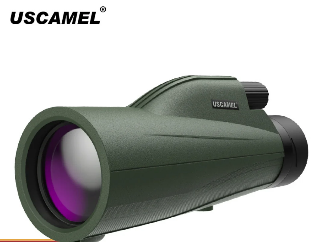 10X42 monocular telescope, mobile phone photo, outdoor fishing telescope high definition high power monocular