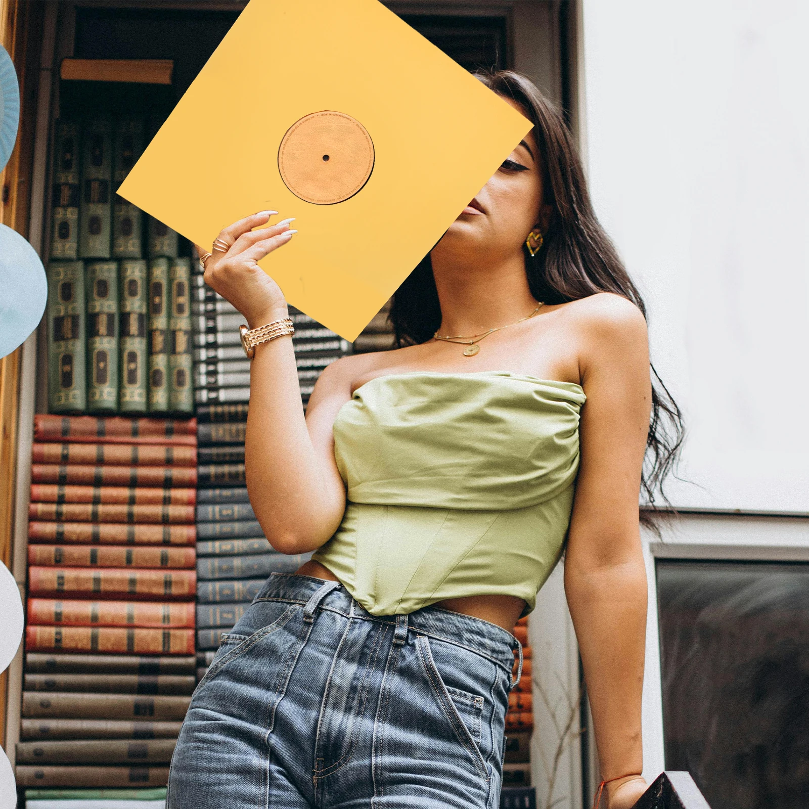 

10 PCS Record Sleeve Vinyl Sleeves Jacket Outer Covers Protective For Paper Cardboard Jackets