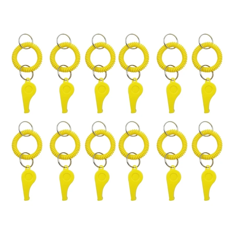 12pack Bright Plastic Sports Waterproofed Colorful Plastic Referee for Coaches Referees