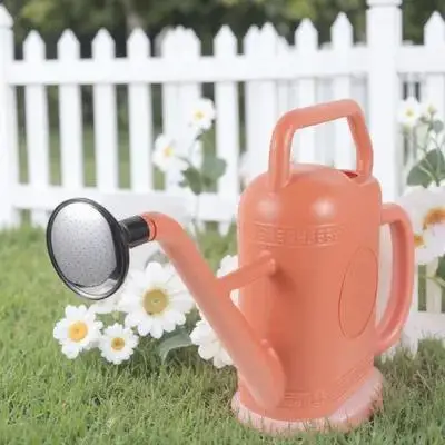 

Can Large Capacity Plastic Spout Pot For Indoor Outdoor Plants With Sprayer Head Comfortable Handle Garden Watering Kettle