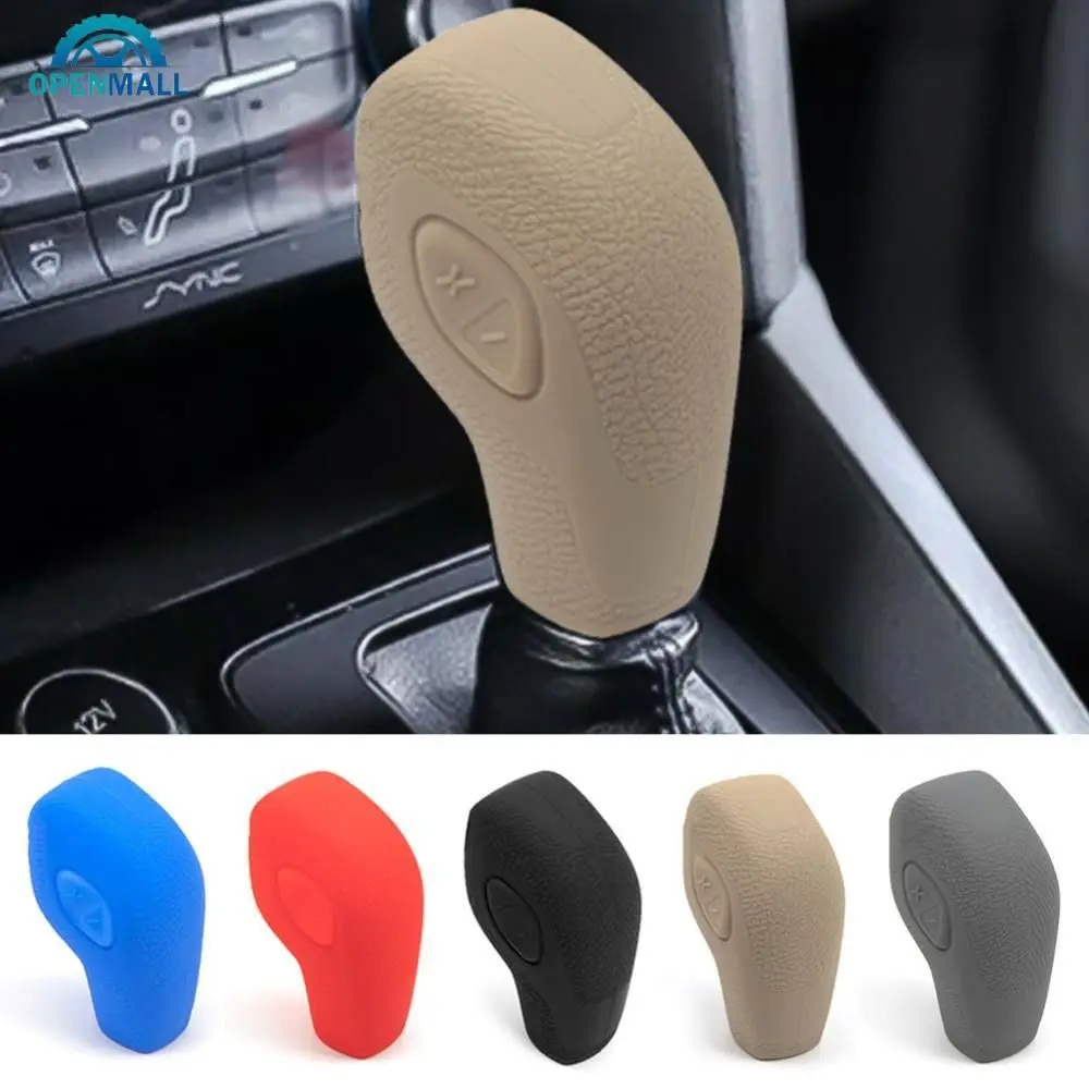 

Shift Collars Car Gear Knob Cover Handbrake Cover Black Grey Beige Shift Lever Decoration for Ford Fiesta New Focus Mondeo A2T5