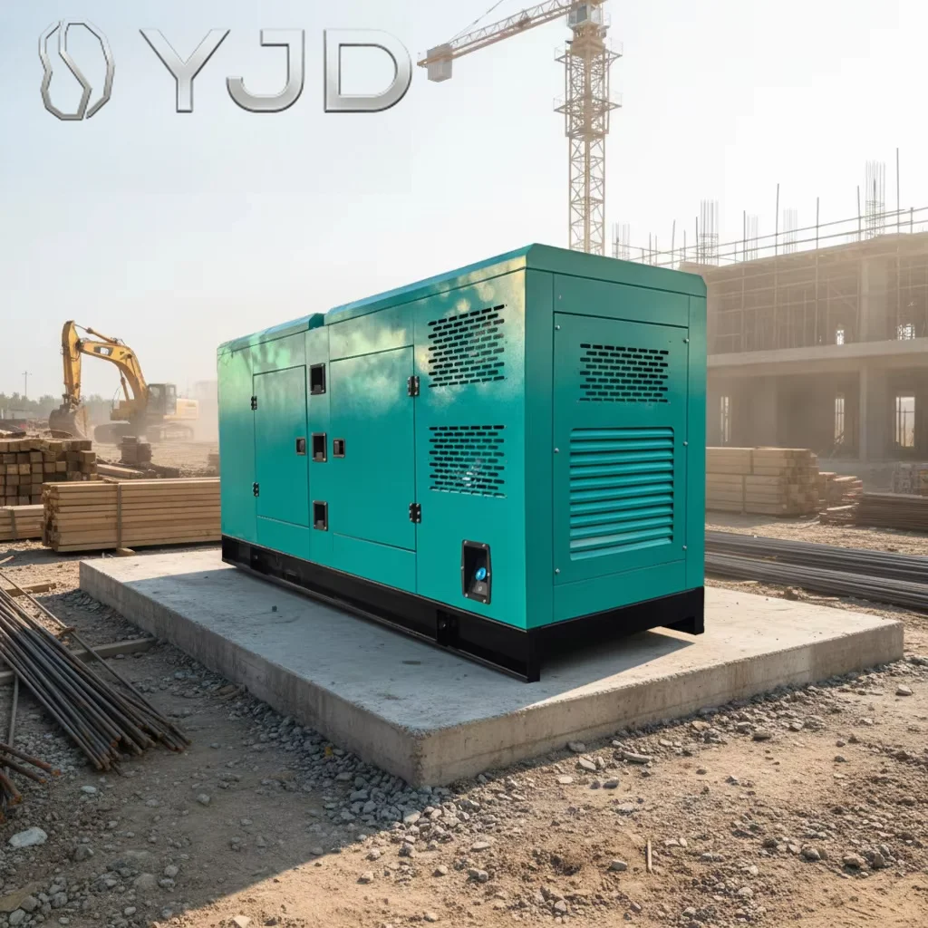 Leiteng Silent Diesel Generator Set 30KW-500KW AC Single Phase 50/60Hz Auto Start Open Frame for Engine 80% Efficiency Water