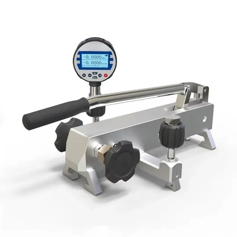 HSIN617 Portable Pneumatic High Pressure Calibration Pump Manual Air Pressure Gauge Comparator Calibrators Pressurized Test