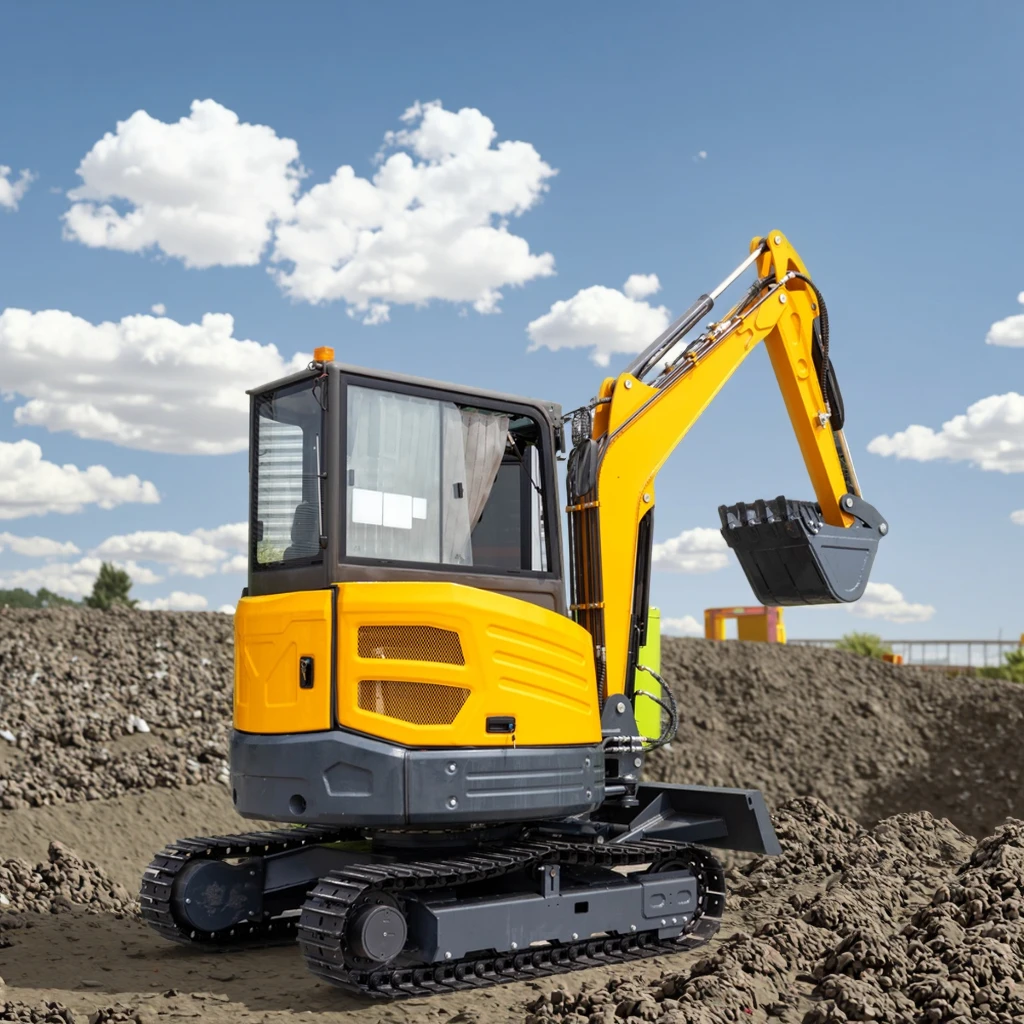 

3.5 Tons Hydraulic Crawler Excavator EPA EURO5 Kubota Engine Hydraulic Excavator Agricultural Excavator Factory Direct Sales
