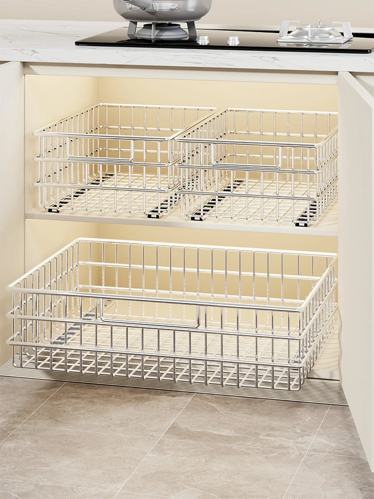 

Выдвижной органайзер для кухонного шкафа: многоуровневое хранение овощей, фруктов и приправ под раковиной