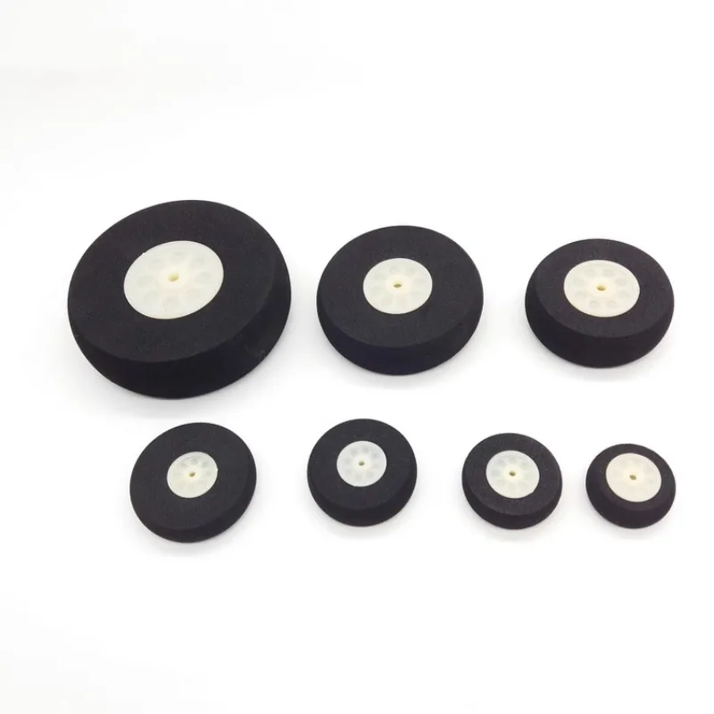 Fixed wing model aircraft wheel 25mm 30mm 35mm 40mm 50mm 60mm 80mm sponge wheel