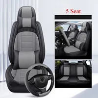 Universal 5 Seat Full Coverage Car Seat Cover for HYUNDAI Genesis Venue Terracan Ioniq Accent Ix25 Ix35 Kona Car Accessories