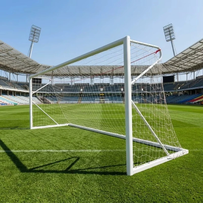 Portable Heavy Duty Soccer/Football Goal Full Size Football Goal Posts Movable Durable Training Equipment