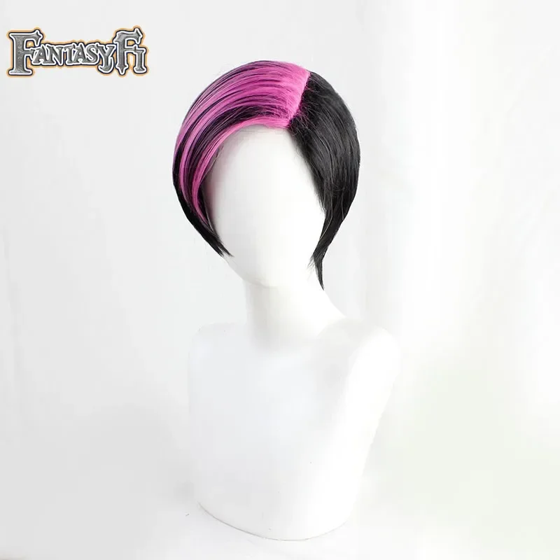 Perruque de Cosplay torsadée du pays des merveilles, perruque de princesse et de la grenouille Dr Facilier, cheveux synthétiques résistants à la chaleur, jeu de rôle pour fête de carnaval d'halloween