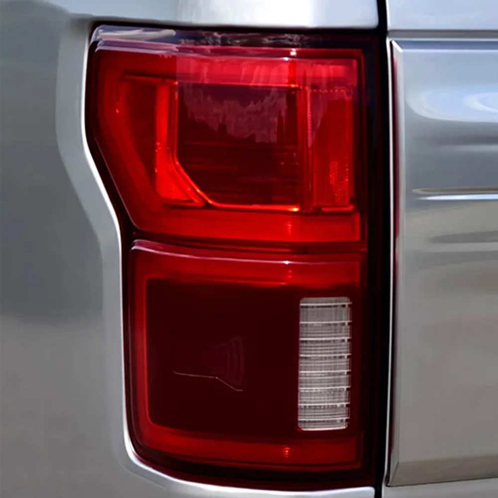 

Taillight Cover 2018-2020 For Ford F-150 Blind Spot Radar Car Accessories Tail Lamp Cover Brake Lights Shell Plexiglass