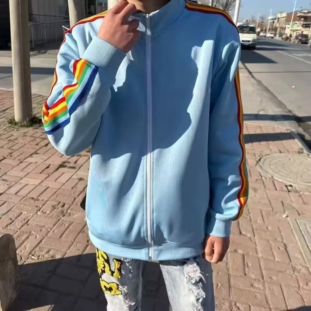 

Свободная мужская куртка Jaet 2024, весенне-осенняя уличная модная корейская версия Harajuku, повседневная верхняя одежда Haome для подростков