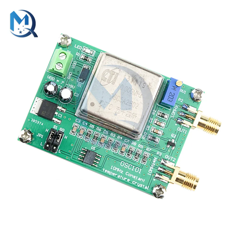 Modulo oscillatore a cristallo termostatico OCXO 10MHz 20M 30M 80M OTC funzione di calibrazione del riferimento di frequenza modulo scheda OCXO