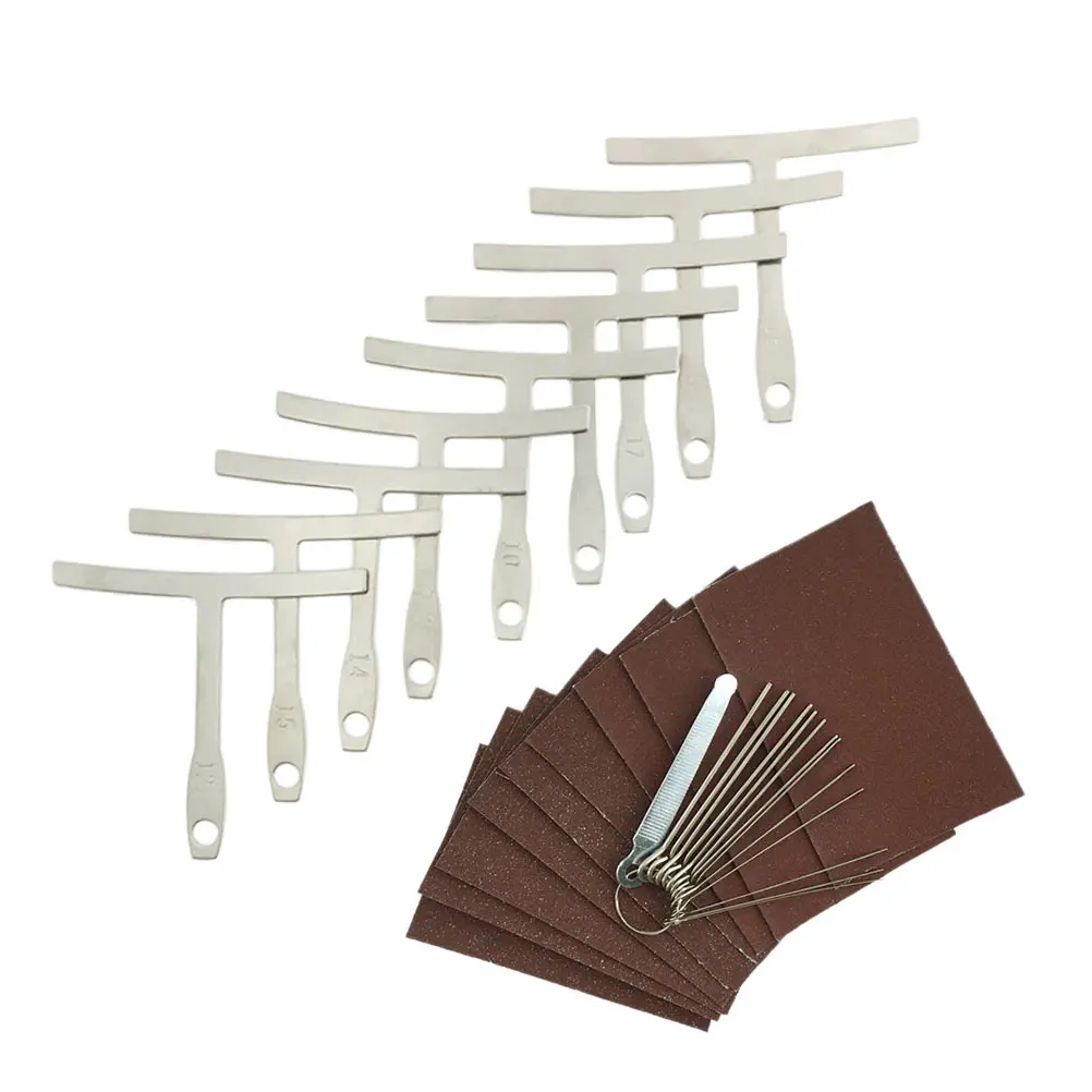 

19 Pcs Tools Guitar Pillow File Set Bass Repair Grinding Accessories Polishing Sandpaper Maintenance