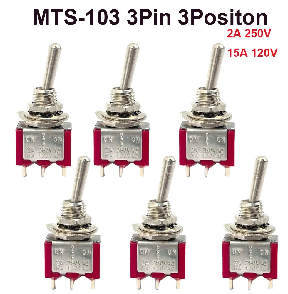 10PCS Red Button Sw…