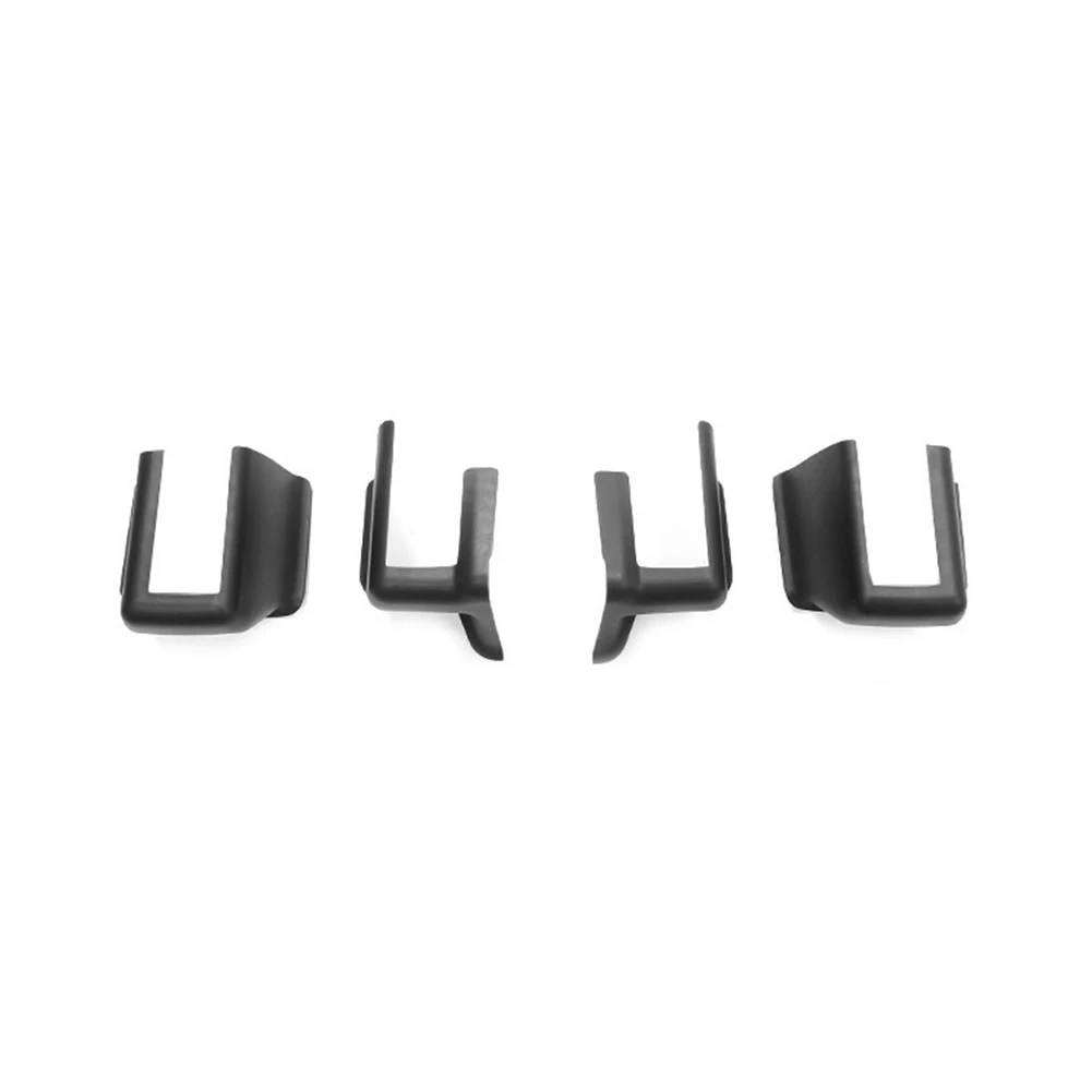 9Pcs Front Rear Slide Rails Protector Cover Seat Corner Slide Rail Cover Side Track Pad Cover Protector for Tesla Model Y