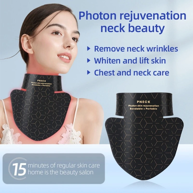 

Neck Red Light Therapy Equipments Womens LED Necks Beauty Device LED Skincare Facials Equipment Electric Beauty Instrument