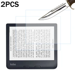2PCS Glass screen protector for Kobo libra 2 7'' H2O clara 2E Kobo nia glo HD 6'' Ereader ebook screen protective film