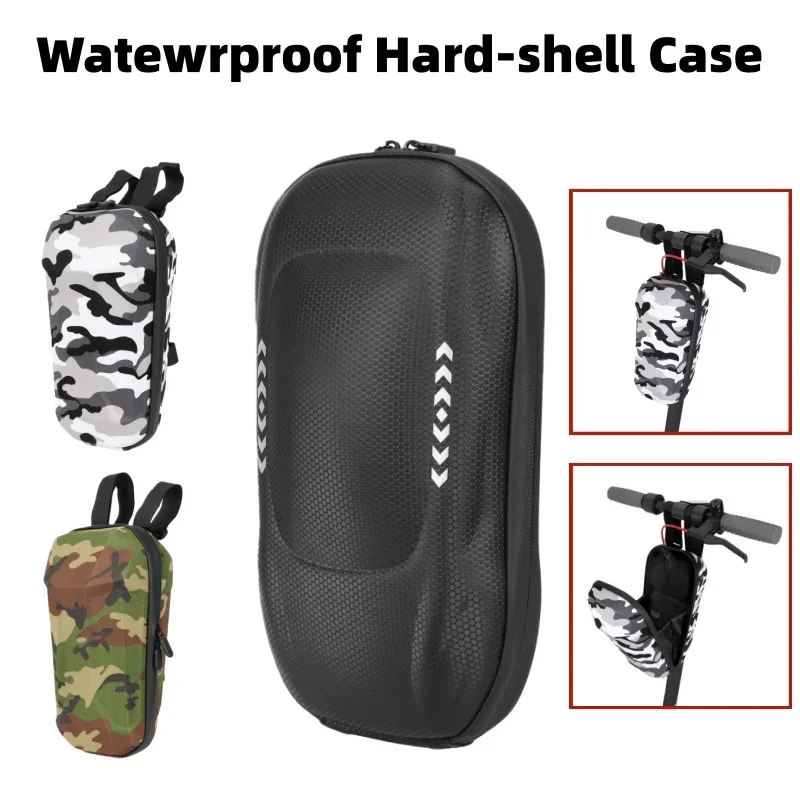 

Universal Waterproof Hard Shell Bag Reflective Storage Bag for Charger Personal Belongings Large Capacity Scooter Front Bags