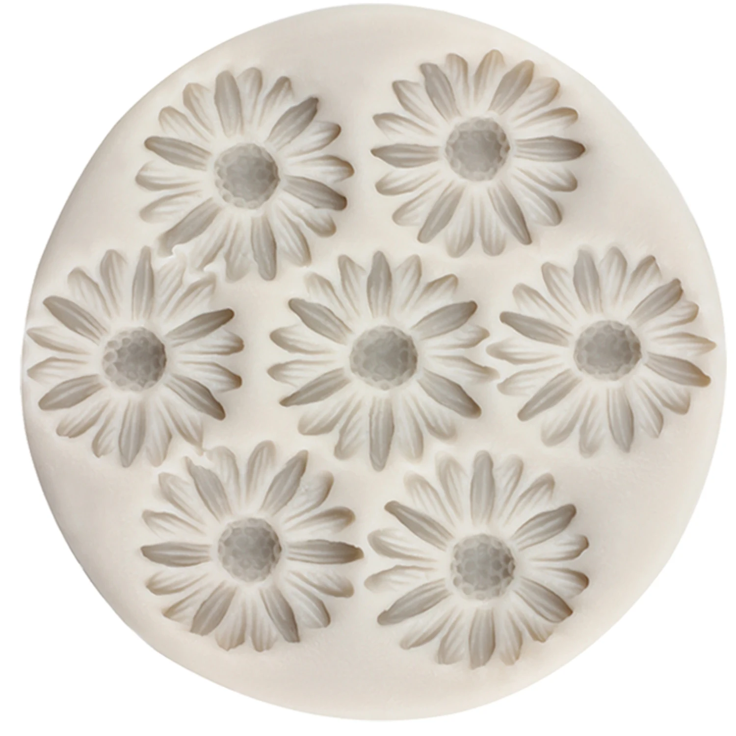 Daisy Silicone Mold Flower Candy Clay Chocolate Gumpaste Molds DIY Wedding Cupcake Topper Fondant Cake Decorating Tools